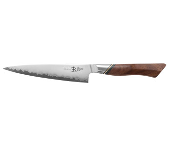 Cuchillo multiusos Ryda A-30 San Maï de 13 cm con mango de nogal