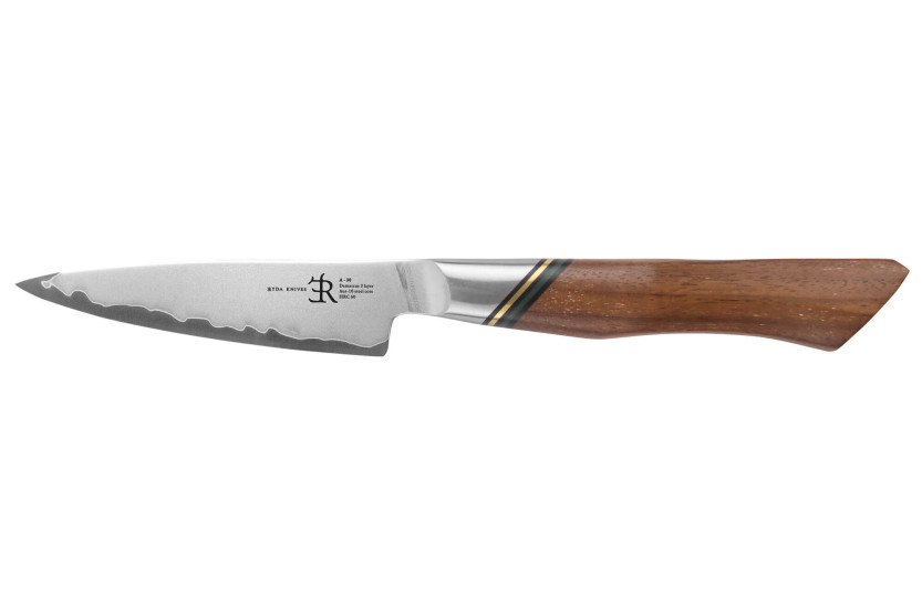 Ryda Knives A-30 San Maï 9 cm, spelucchino con manico in noce