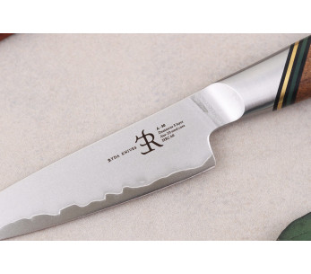 Ryda Knives A-30 San Maï 9 cm skrællekniv med håndtak i valnøtt 2