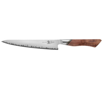 20,5cm Ryda Knives A-30 San Maï veistoveitsi saksanpähkinäkahvalla varustettuna