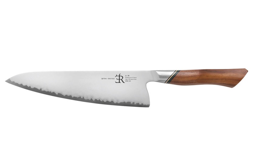 Cuchillo de cocinero 20,5cm Cuchillos Ryda A-30 San Maï con mango de nogal