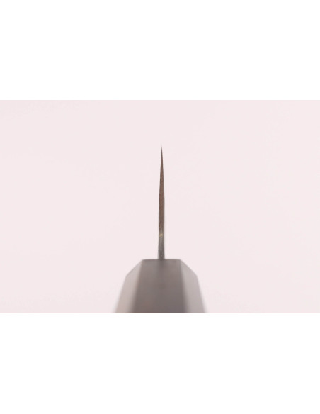 Faca de chefe de cozinha Nigara Hamono Tsuchime VG10 damas, 20cm artesanal japonesa