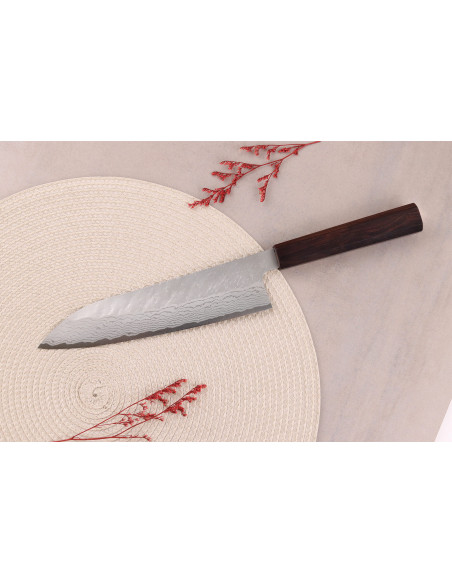 Nigara Hamono Tsuchime VG10 damas koksmes, 20cm japans handgemaakt