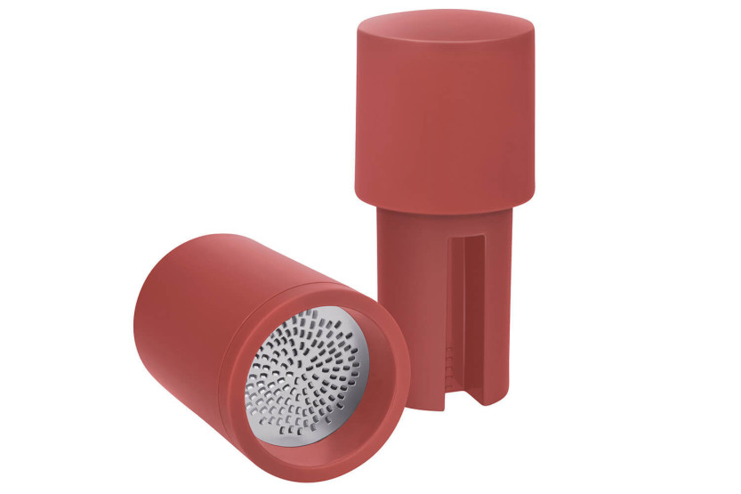 Moinho de especiarias 2 em 1 Microplane Lipstick Rose