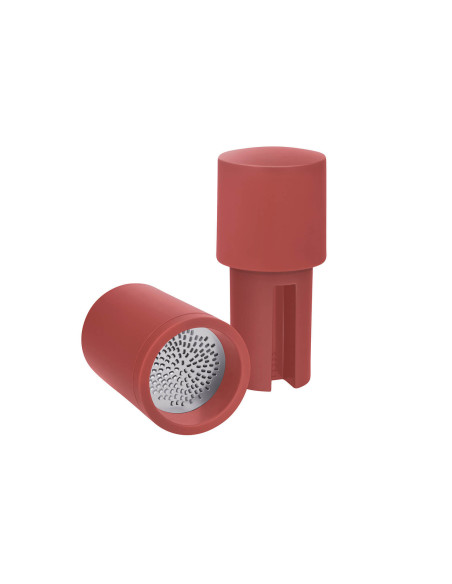 Microplane Molinillo de Especias 2 en 1 Rosa Lipstick