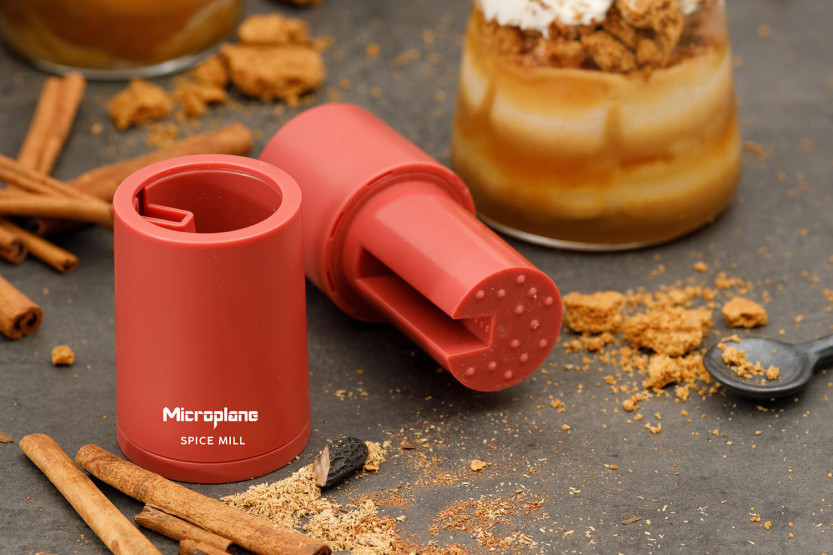 Macina spezie Microplane 2 in 1 Lipstick Rose