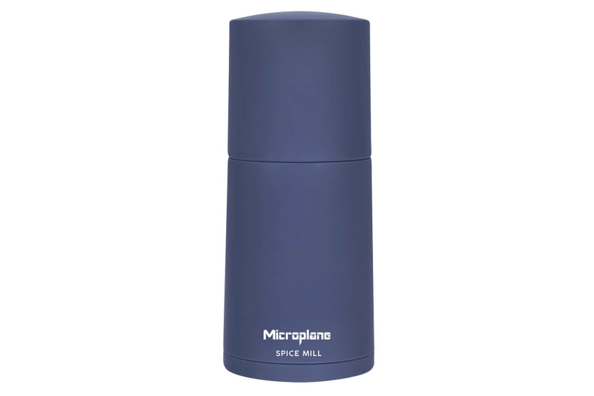 Moinho de especiarias 2 em 1 Microplane Denim Blue