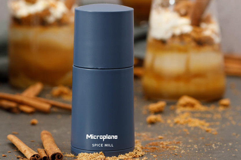 Macina spezie Microplane 2 in 1 Blu Denim