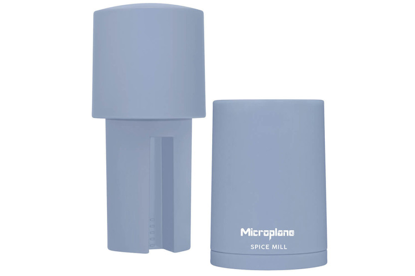 Microplane 2-i-1 Cloud Blue-krydderimølle