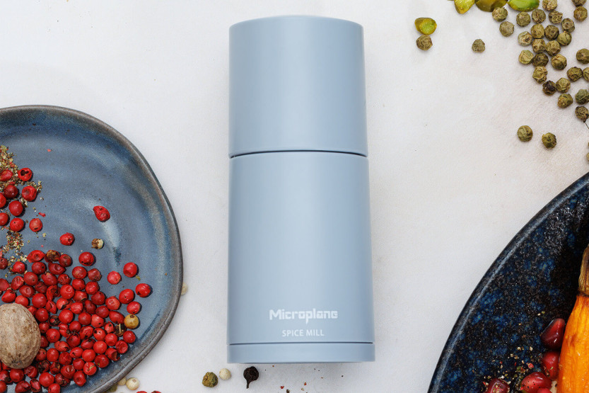Macina spezie Microplane 2-in-1 Cloud Blue
