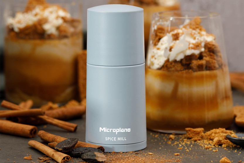 Moinho de especiarias 2 em 1 Cloud Blue da Microplane
