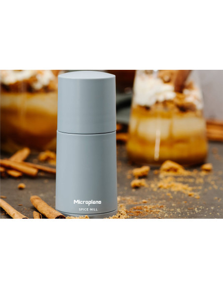 Microplane 2-in-1 Gewürzmühle Wolkenblau