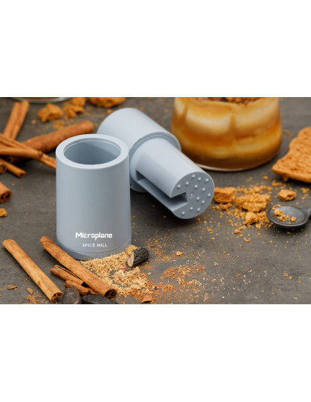 Microplane 2-in-1 Gewürzmühle Wolkenblau