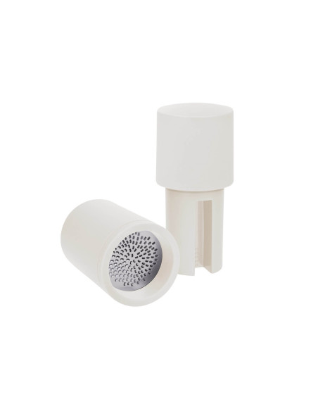 Microplane 2-i-1 krydderikværn Sand Beige