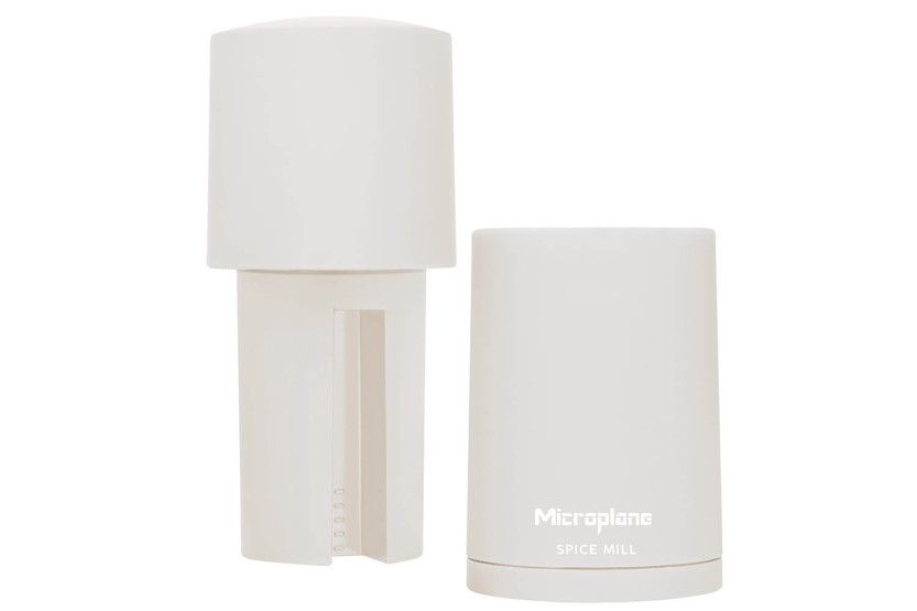 Microplane Molinillo de Especias 2 en 1 Arena Beige