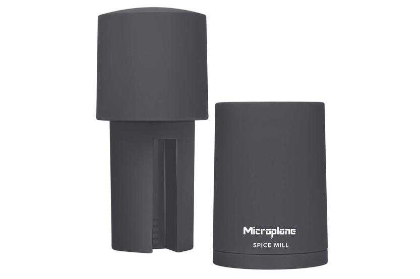 Microplane 2-i-1 krydderkvern Storm Grey