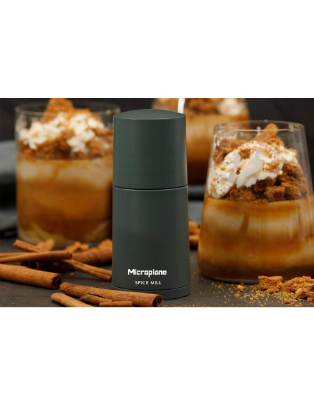 Microplane 2-in-1 Storm Grey spice mill