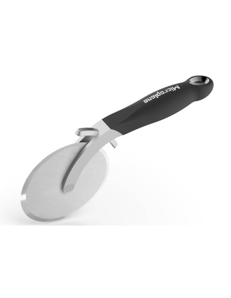 Roda de pizza Microplane de dois gumes com pegador de massa amovível