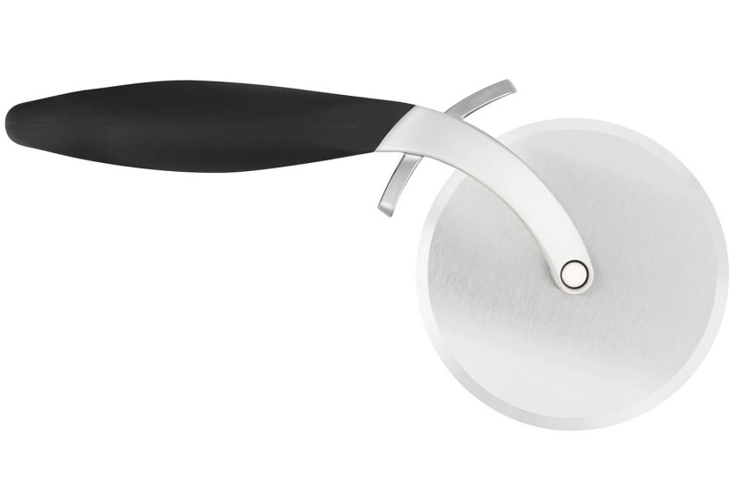Dobbeltkantet Microplane-pizzahjul med avtakbar deigpinne