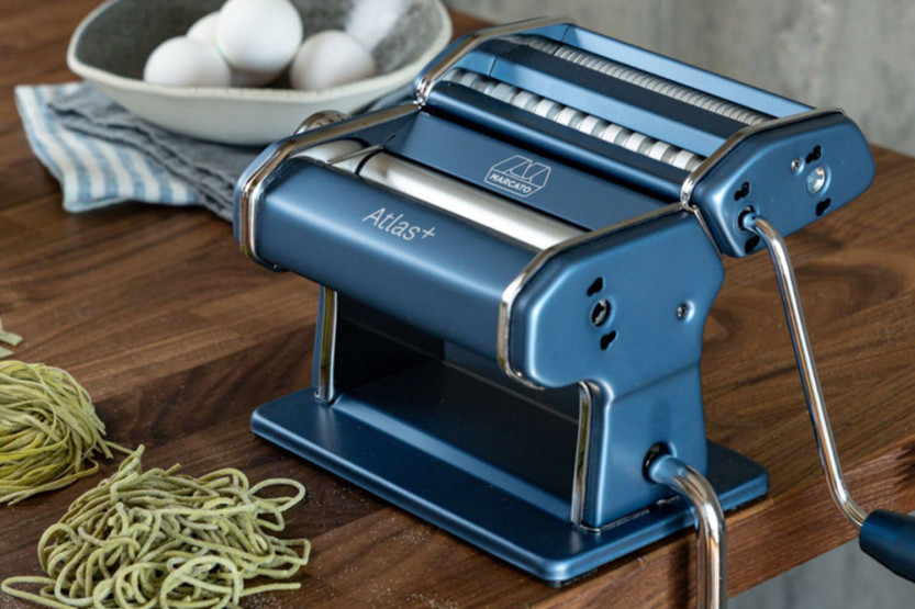 Marcato Atlas+ Máquina de pasta azul de diseño