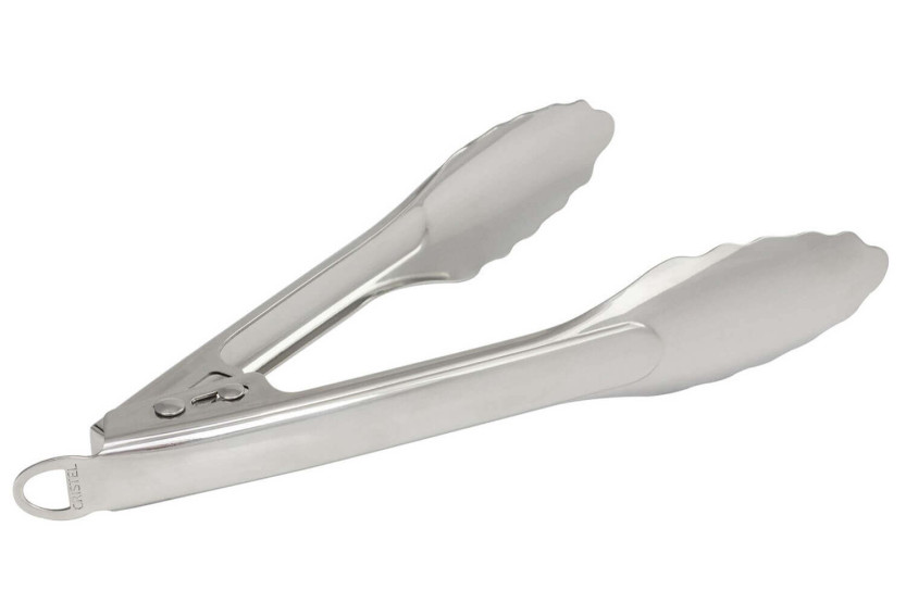 Cristel Castel'Pro grillpanne i rustfritt stål + gratis serveringstang i rustfritt stål - Exclusivity