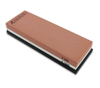 Wusaki dobbeltsidig slipestein korn 600/1000 + underlag