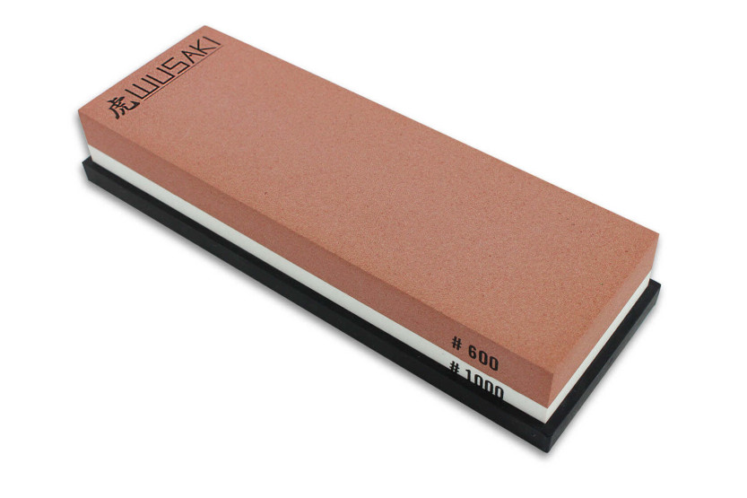 Wusaki kaksipuolinen hiomakivi 600/1000 grit + pohja