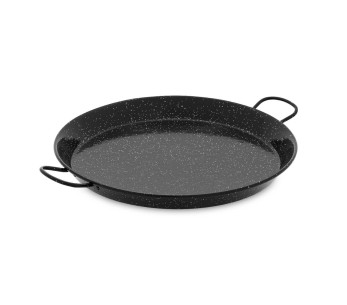 Comas Riba Roja paella pan in enamelled steel