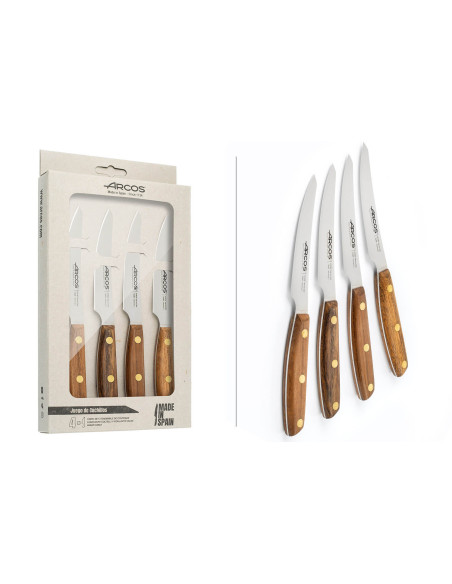 Conjunto de 4 facas para bifes Arcos Nordika 10cm