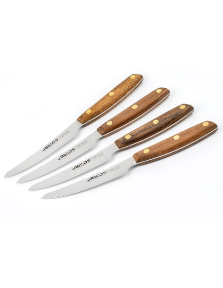 Set med 4 Arcos Nordika 10cm stekknivar
