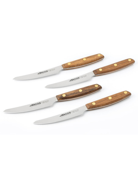 Conjunto de 4 facas para bifes Arcos Nordika 10cm