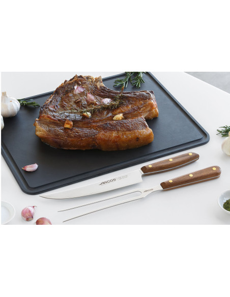 Conjunto para churrasco Arcos Nordika: garfo + faca de trinchar