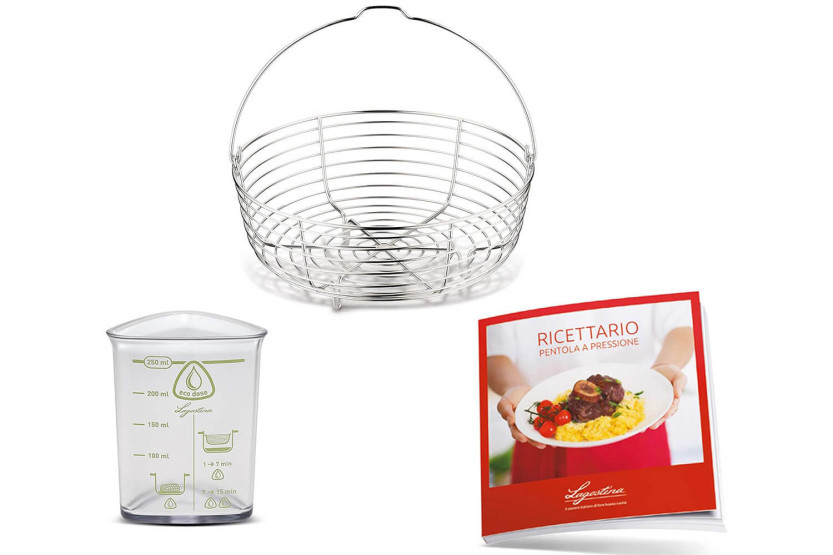 Lagostina Diva Lagoeasy'up® 18/10 trykkoker i rustfritt stål