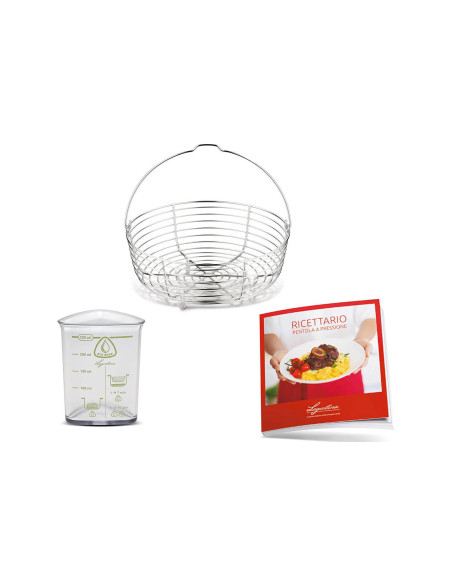 Lagostina Diva Lagoeasy'up® 18/10 trykkoker i rustfritt stål