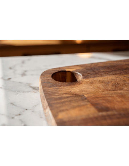 Tagliere Wusaki in legno di acacia 35 x 24 x 2 cm