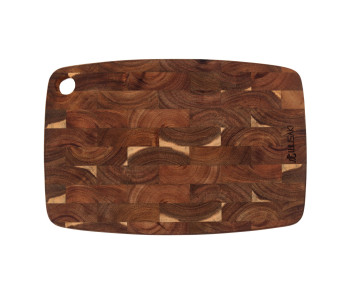 Tabla de cortar Wusaki de madera de acacia 35 x 24 x 2cm