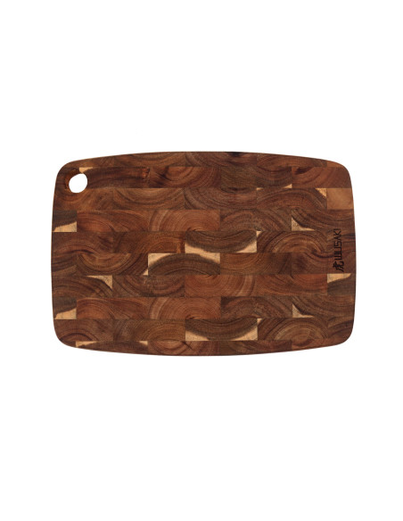 Tabla de cortar Wusaki de madera de acacia 35 x 24 x 2cm
