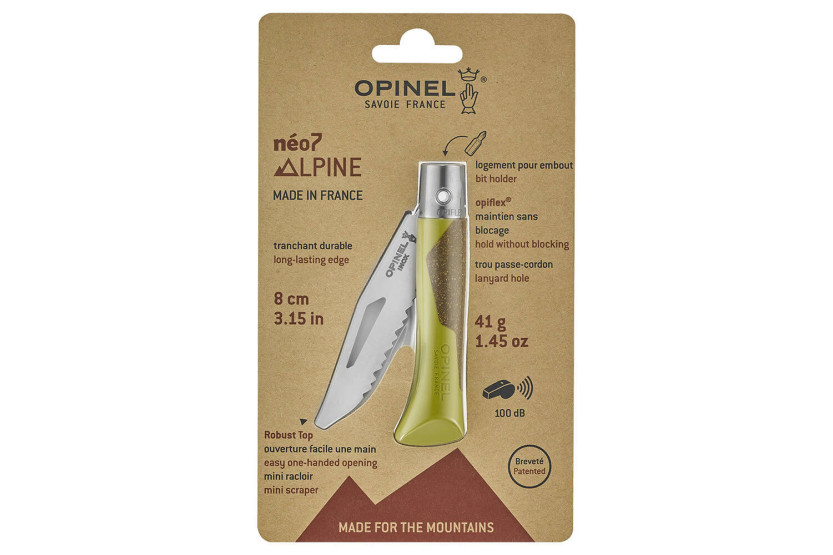 Opinel-Messer Néo7 Alpine Linde