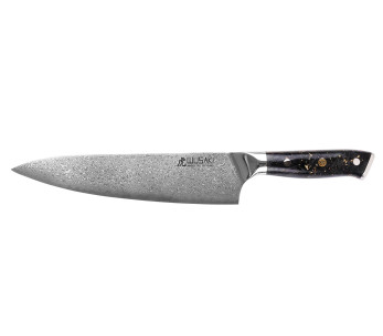 Set om 3 Wusaki Sakin Damascus 10Cr Chef + Universal + Kontorsknivar 2