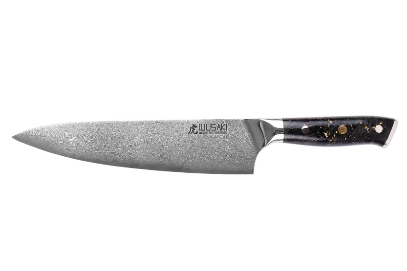Conjunto de 2 facas Wusaki Sakin Damascus 10Cr Chef + Facas de escritório