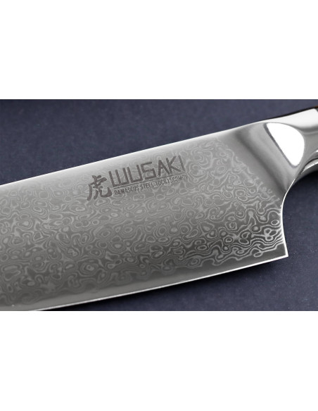 Sæt med 2 Wusaki Sakin Damascus 10Cr kokke- og kontorknive