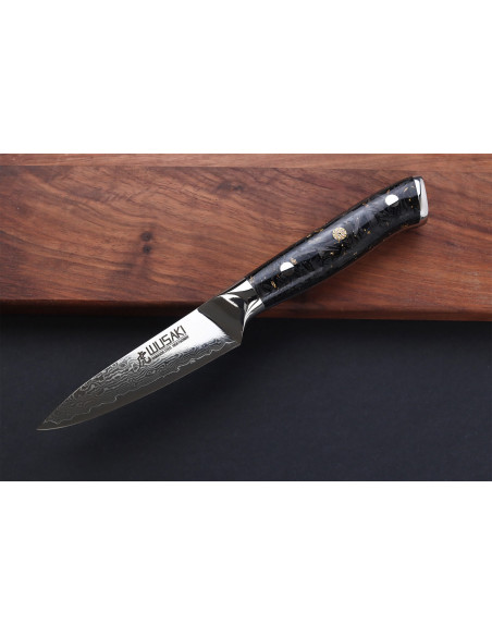 Sæt med 2 Wusaki Sakin Damascus 10Cr kokke- og kontorknive
