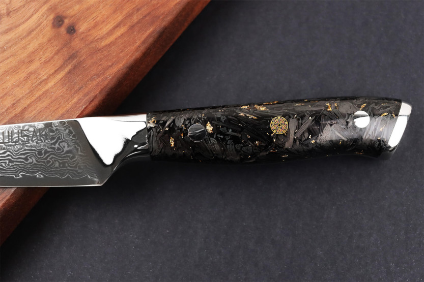 Sæt med 2 Wusaki Sakin Damascus 10Cr kokke- og kontorknive