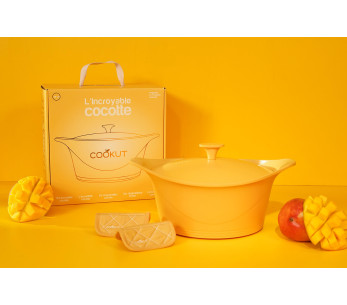 Set di cocotte L'incroyable 28cm mango con manico e presine - Edizione limitata 2026 2
