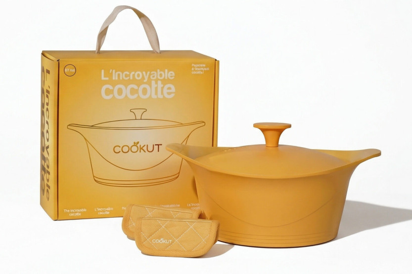 Set di cocotte L'incroyable 24cm mango con manici e presine - Edizione limitata 2026