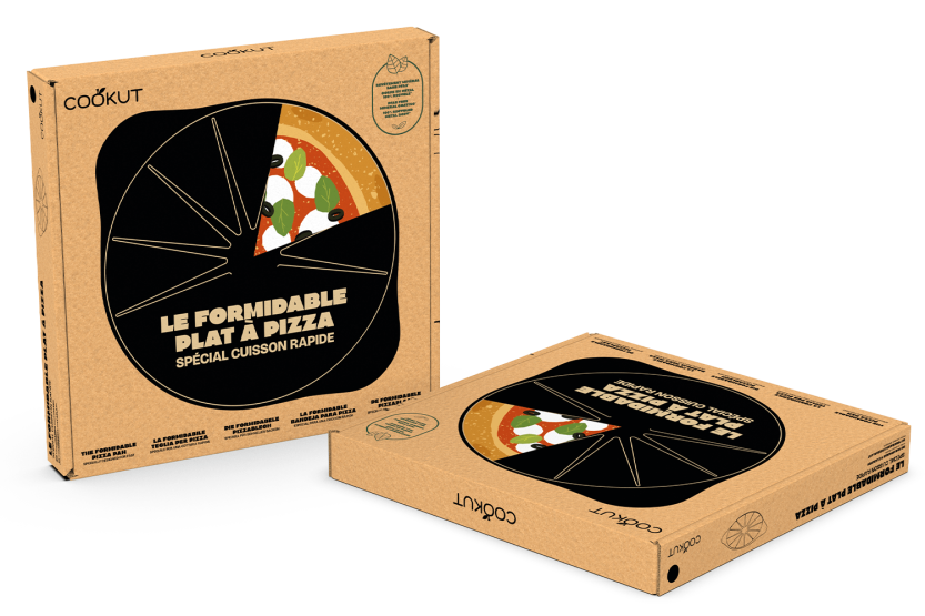 Cookut Le Formidable pizzaform med pizzaskærer