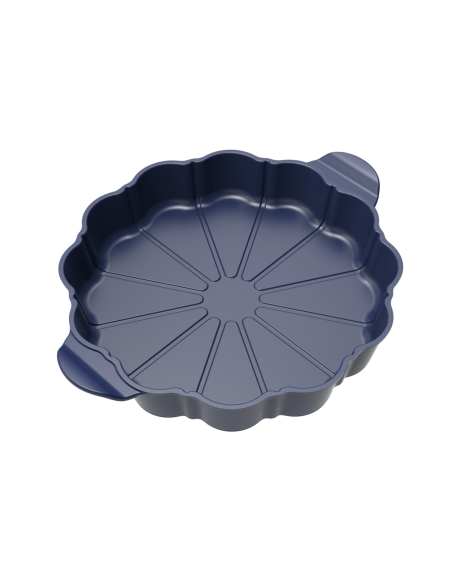 Cookut Le Formidable tart dish with blueberry tart cutter