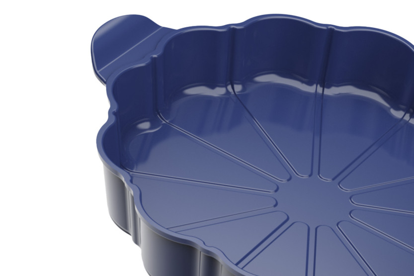 Cookut Le Formidable tart dish with blueberry tart cutter