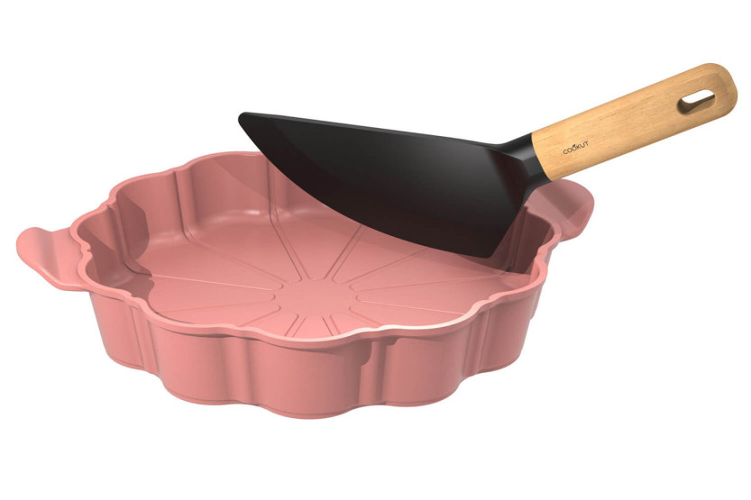 Cookut Le Formidable taartschaal met marshmallow taartsteker
