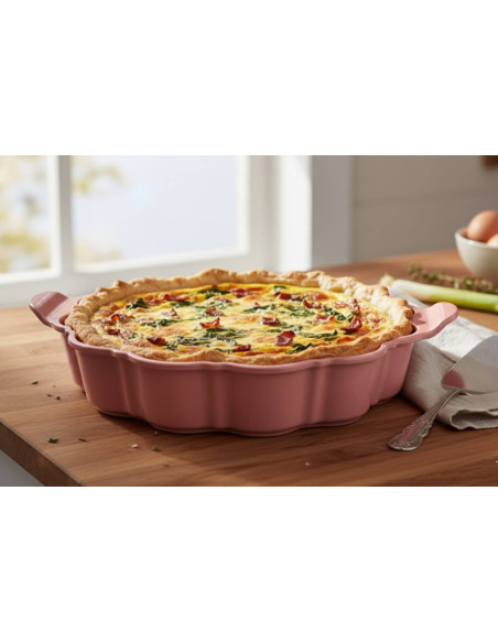 Cookut Le Formidable tart dish with marshmallow tart cutter